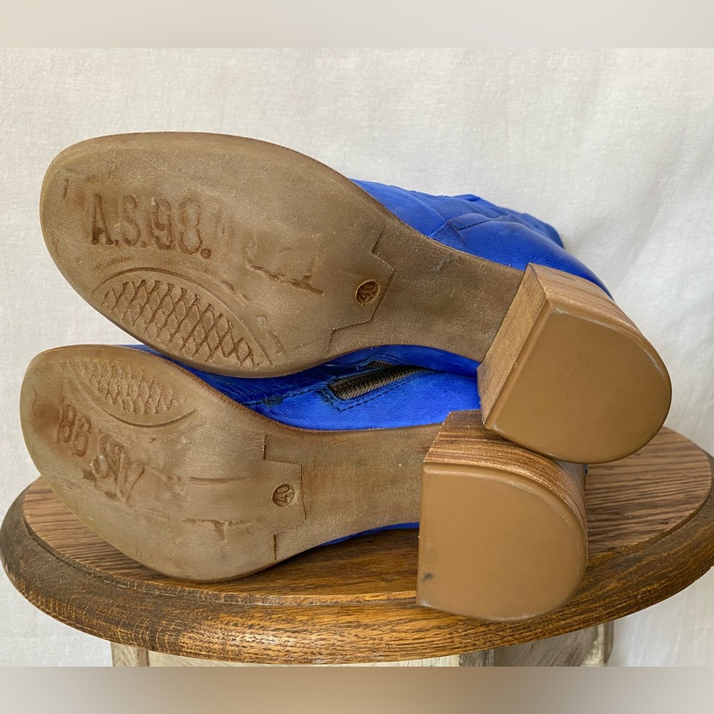 π A.S.98 Blue Boots - Picture 7 of 16